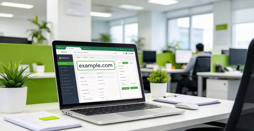 Register a corporate domain name